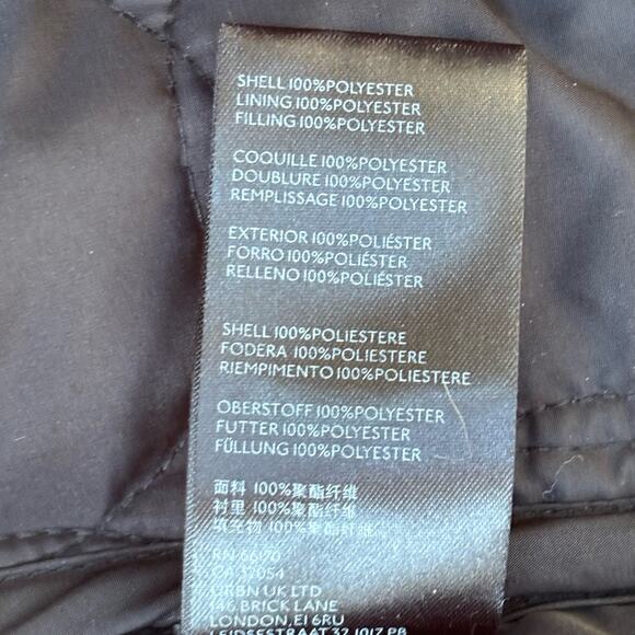 Maeve by Anthropologie Floral Puffer Jacket Size  L Lightweight - Picture 14 of 15